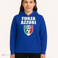 Forza Azzuri Italia Soccer Hoodie thumb 5