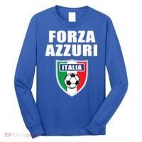 Forza Azzuri Italia Soccer Long Sleeve Shirt thumb 0