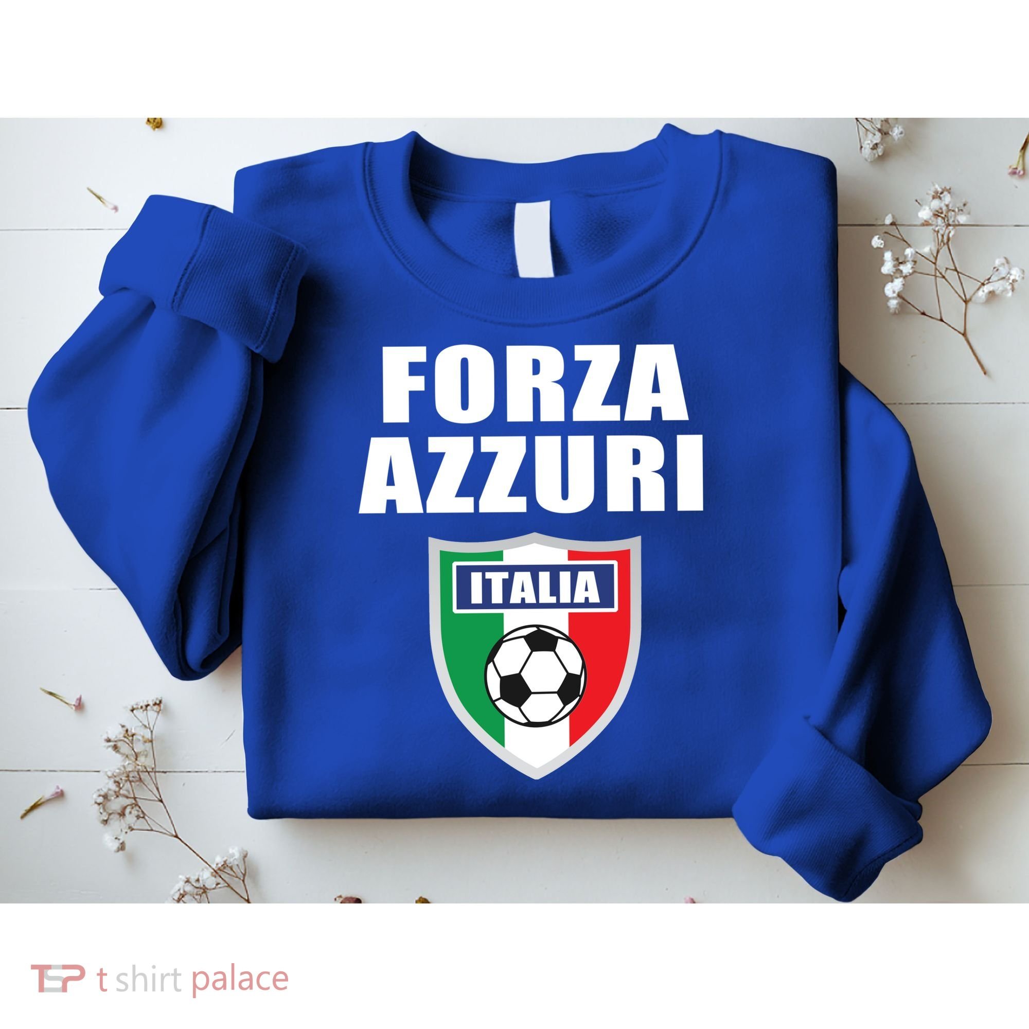 Forza Azzuri Italia Soccer Sweatshirt