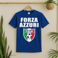 Forza Azzuri Italia Soccer T-Shirt thumb 2