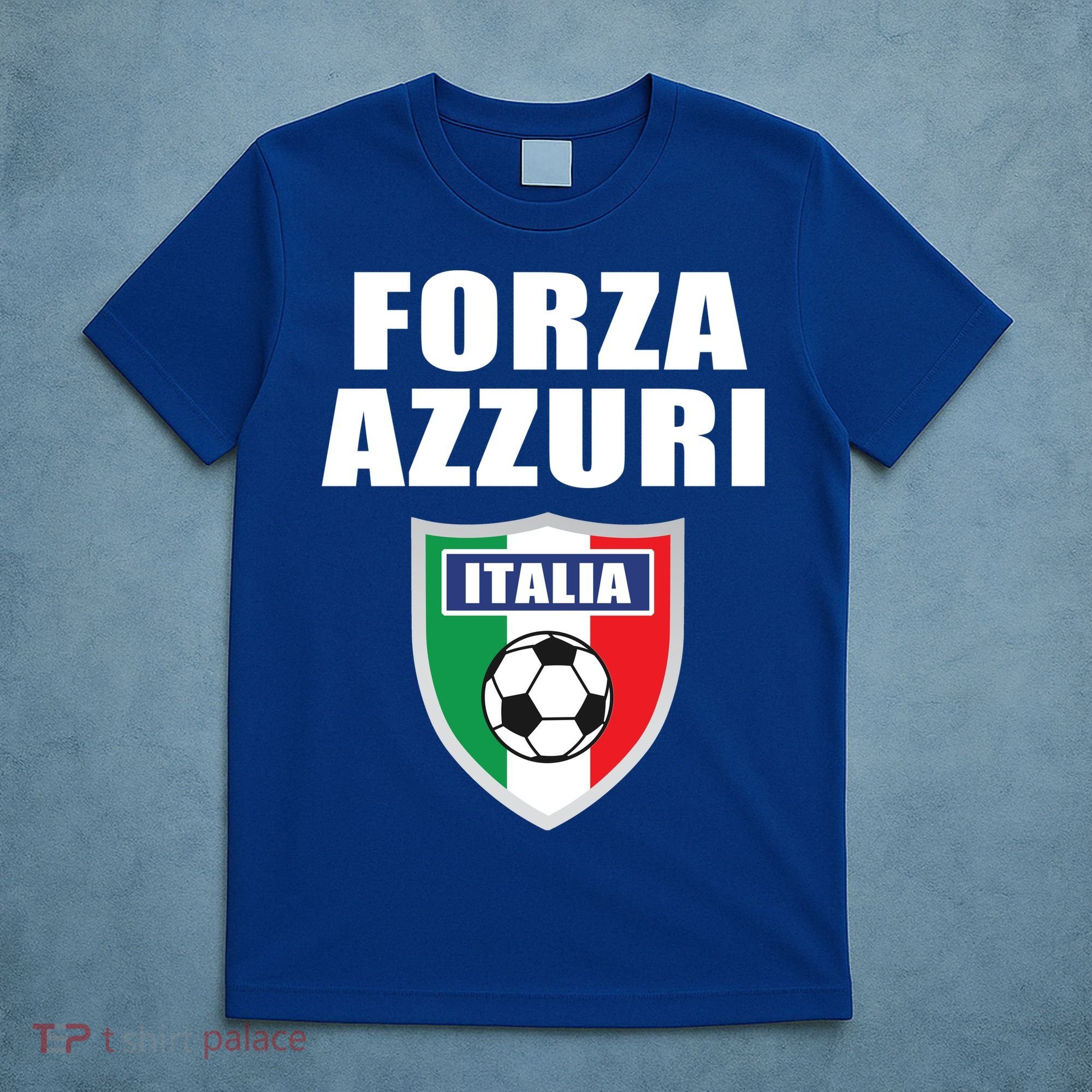 Forza Azzuri Italia Soccer T-Shirt