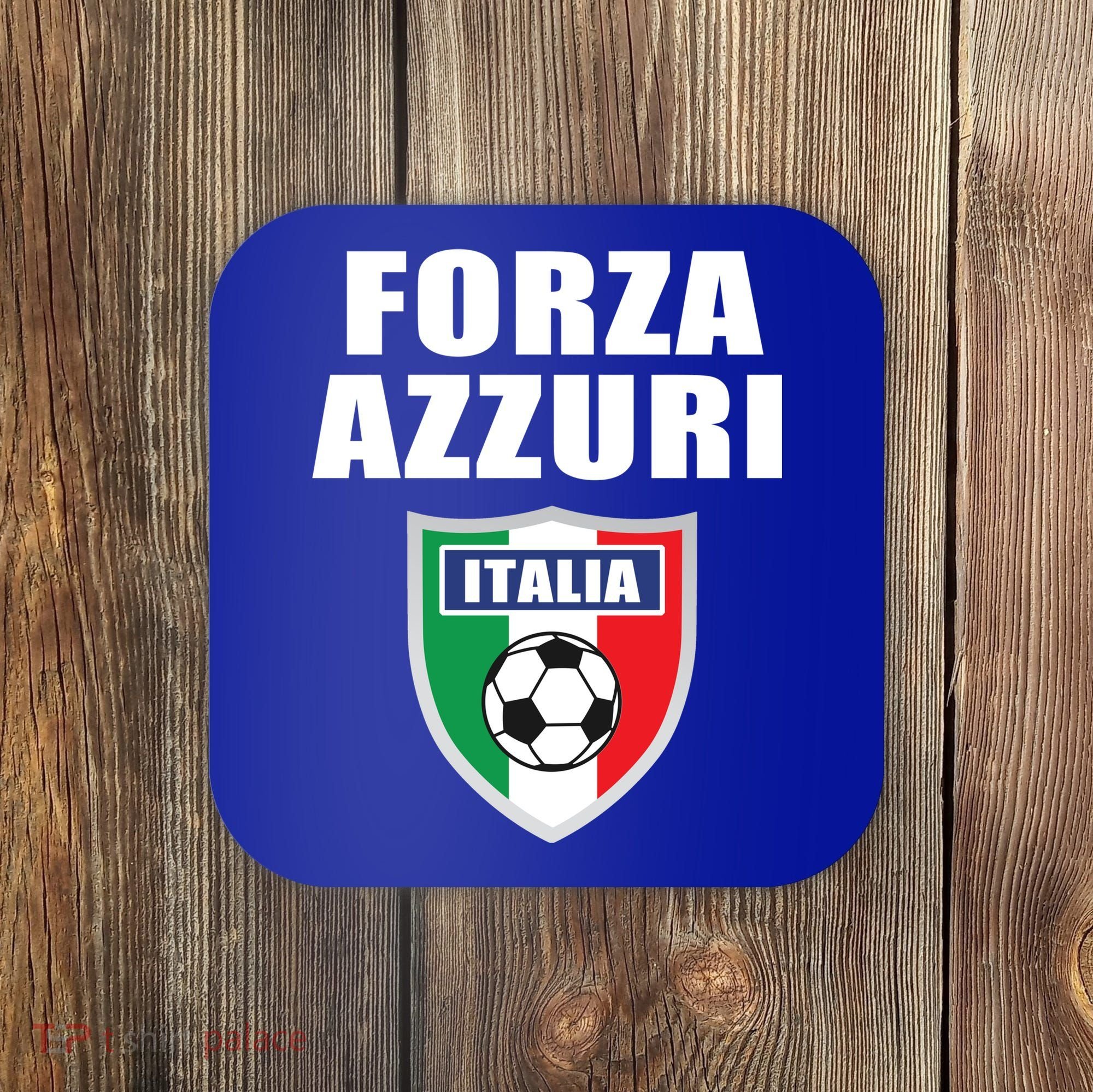 Forza Azzuri Italia Soccer Coaster