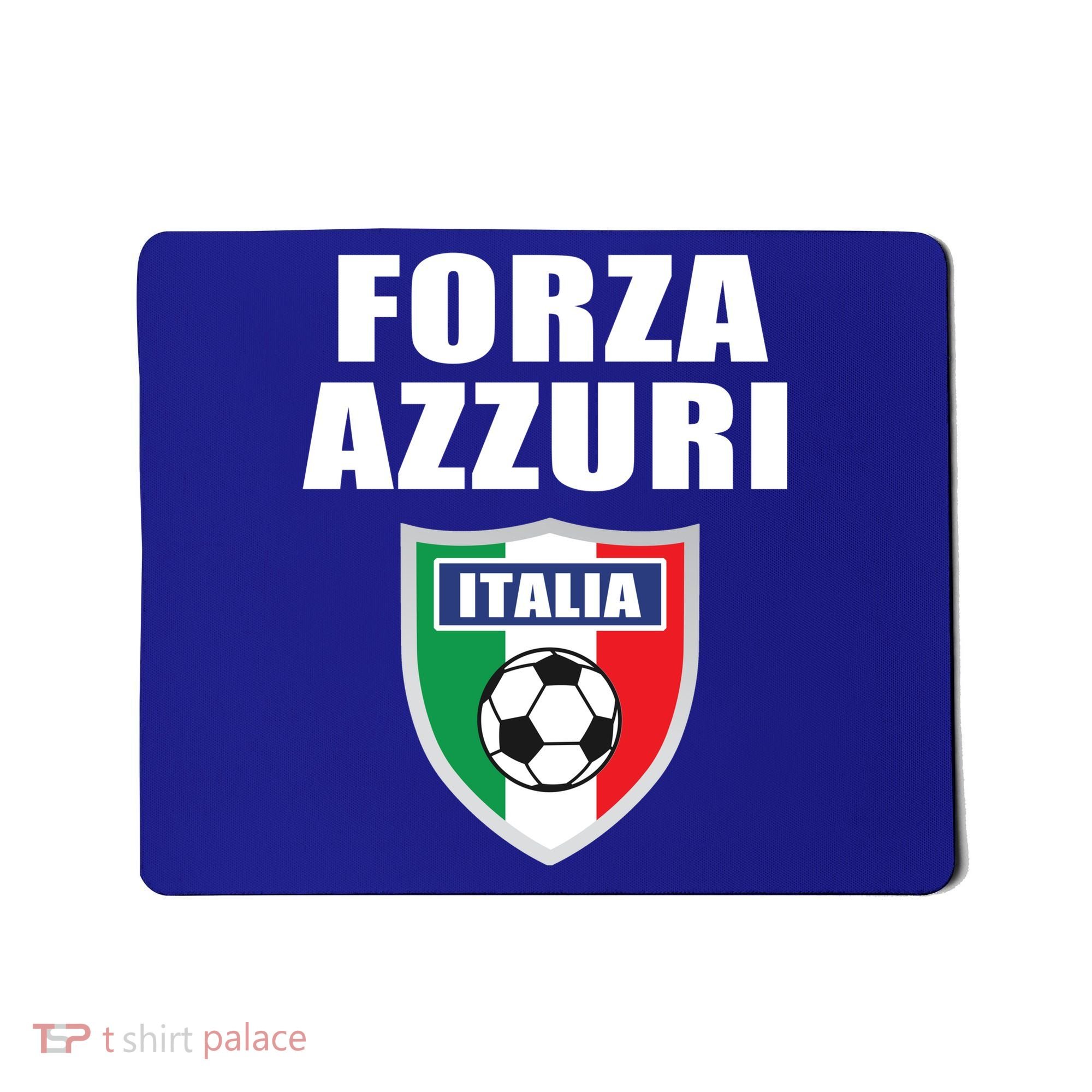 Forza Azzuri Italia Soccer Mousepad