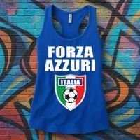 Forza Azzuri Italia Soccer Women's Tank Top thumb 3