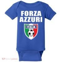 Forza Azzuri Italia Soccer Baby Bodysuit thumb 0