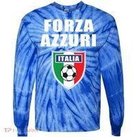 Forza Azzuri Italia Soccer Tie-Dye Long Sleeve Shirt thumb 0