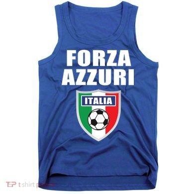 Forza Azzuri Italia Soccer Tank Top