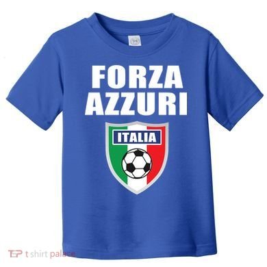 Forza Azzuri Italia Soccer Toddler T-Shirt