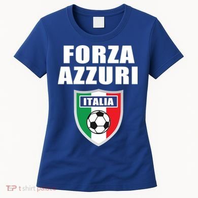 Forza Azzuri Italia Soccer Women's T-Shirt
