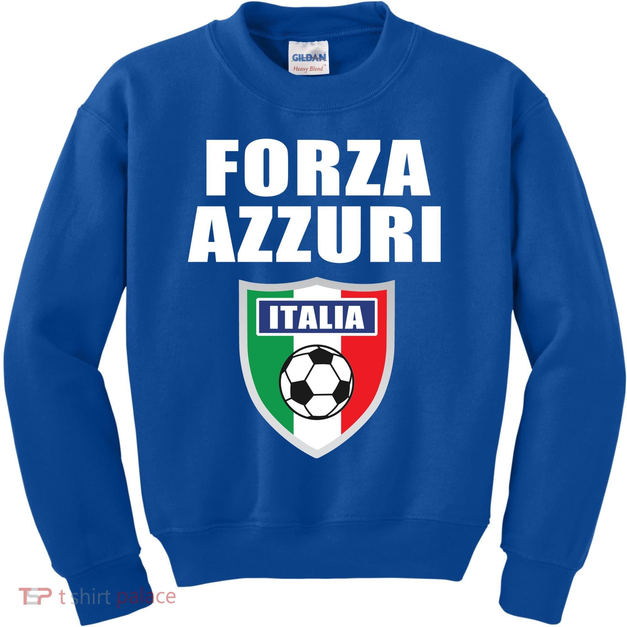 Forza Azzuri Italia Soccer Kids Sweatshirt