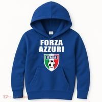 Forza Azzuri Italia Soccer Kids Hoodie thumb 0