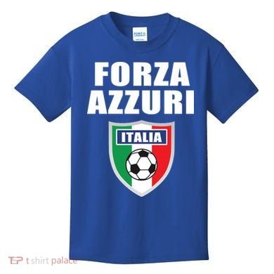Forza Azzuri Italia Soccer Kids T-Shirt