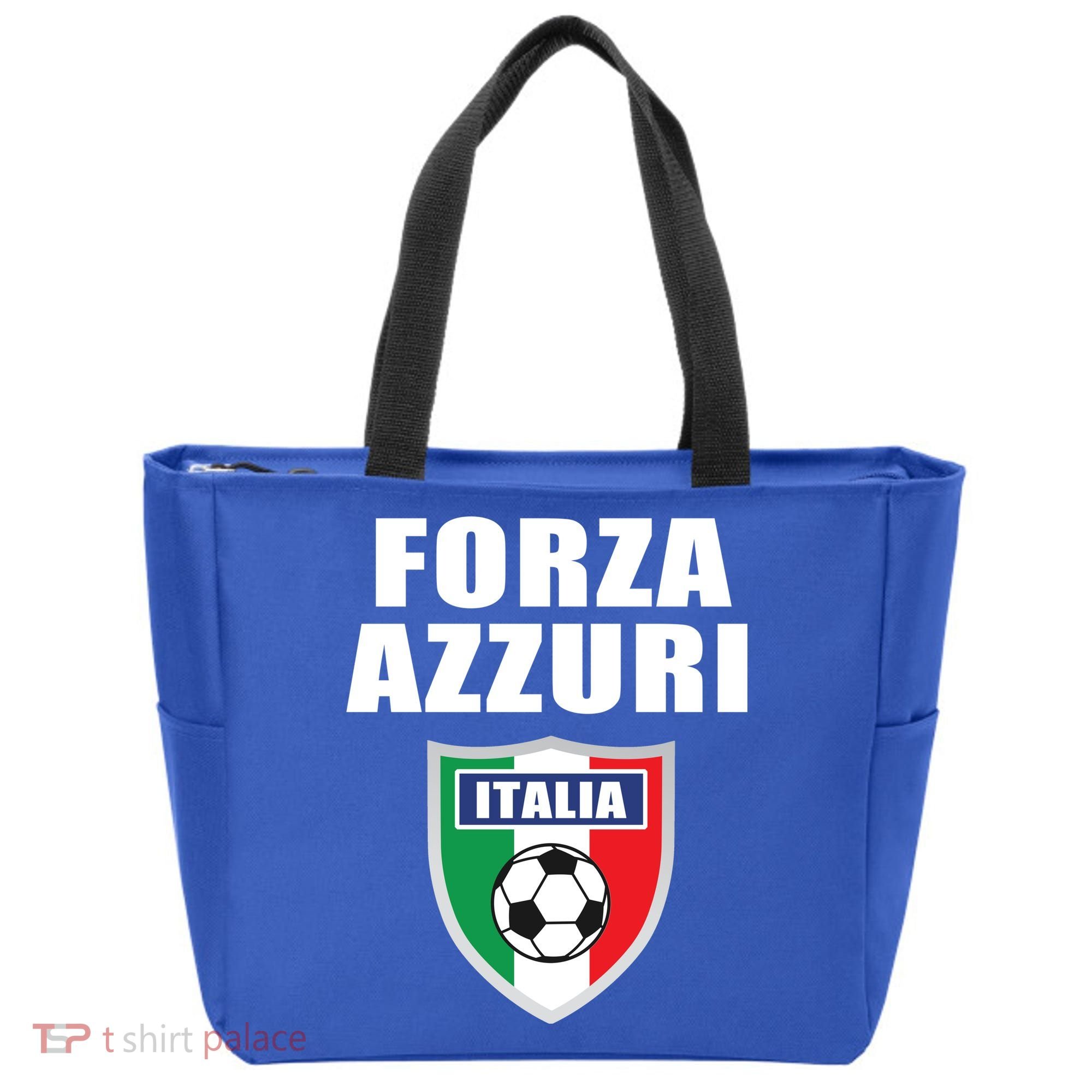 Forza Azzuri Italia Soccer Tote Bag