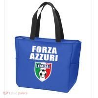 Forza Azzuri Italia Soccer Tote Bag thumb 3