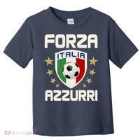 Forza Azzurri Italia Italy Shield Logo Soccer Team Toddler T-Shirt thumb 0
