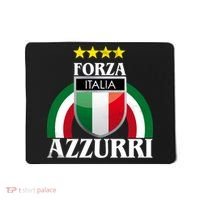 Forza Azzurri Italia Soccer Italian Team Flag 2021 Mousepad thumb 0