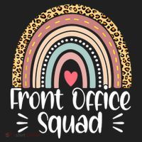 Front Office Squad Administrative Assistant School Secretary Tumbler thumb 3