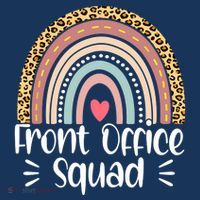 Front Office Squad Administrative Assistant School Secretary Women's Sweatshirt thumb 2