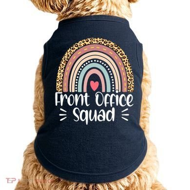 Front Office Squad Administrative Assistant School Secretary Doggie Tank