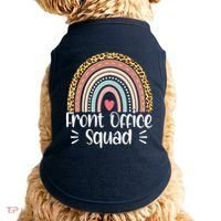 Front Office Squad Administrative Assistant School Secretary Doggie Tank thumb 0