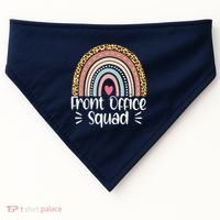 Front Office Squad Administrative Assistant School Secretary USA-Made Doggie Bandana thumb 0
