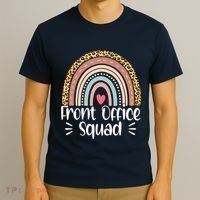 Front Office Squad Administrative Assistant School Secretary T-Shirt thumb 3