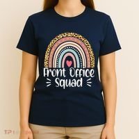 Front Office Squad Administrative Assistant School Secretary T-Shirt thumb 4