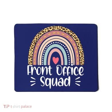 Front Office Squad Administrative Assistant School Secretary Mousepad