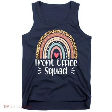 Front Office Squad Administrative Assistant School Secretary Tank Top