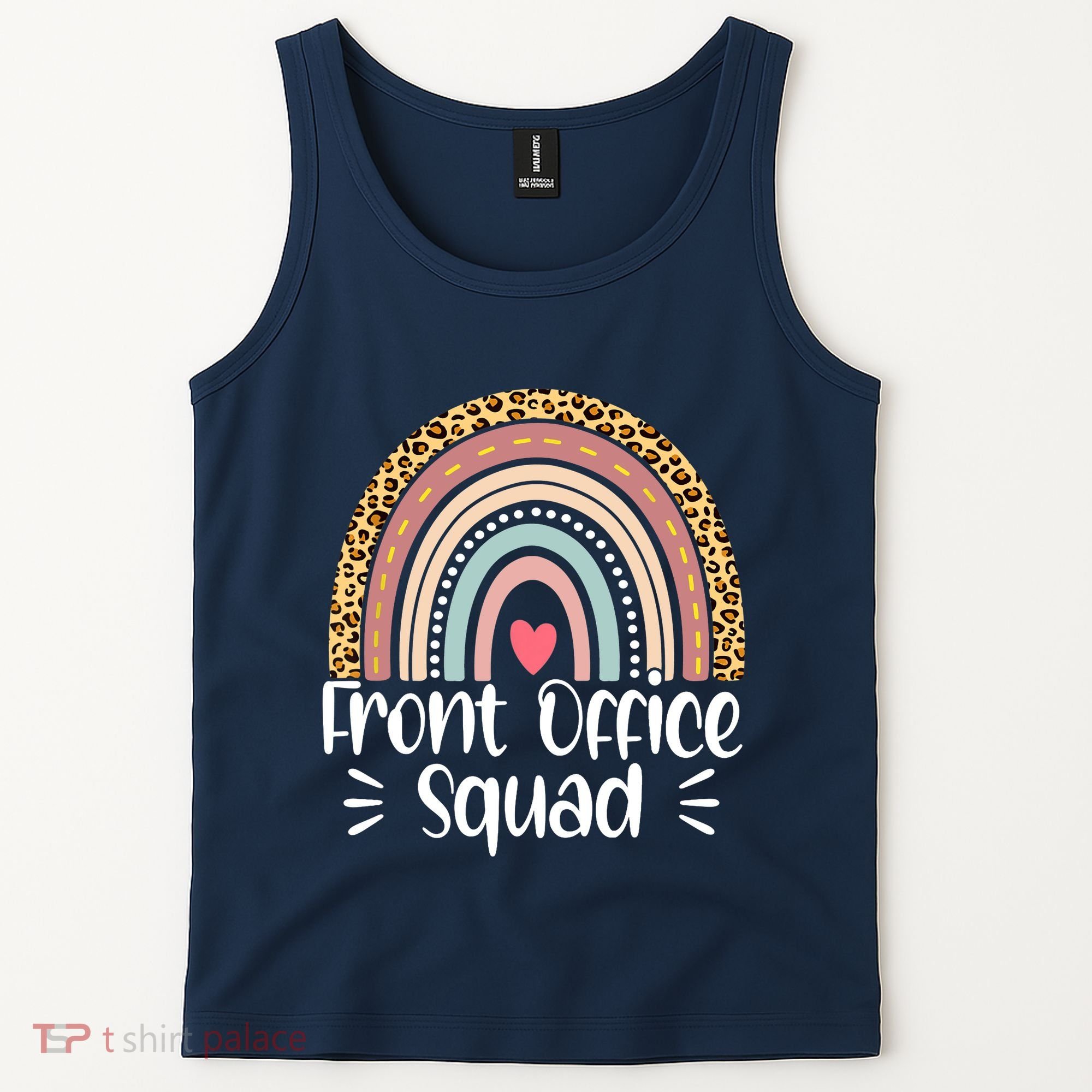 Front Office Squad Administrative Assistant School Secretary Tank Top