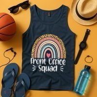 Front Office Squad Administrative Assistant School Secretary Tank Top thumb 4