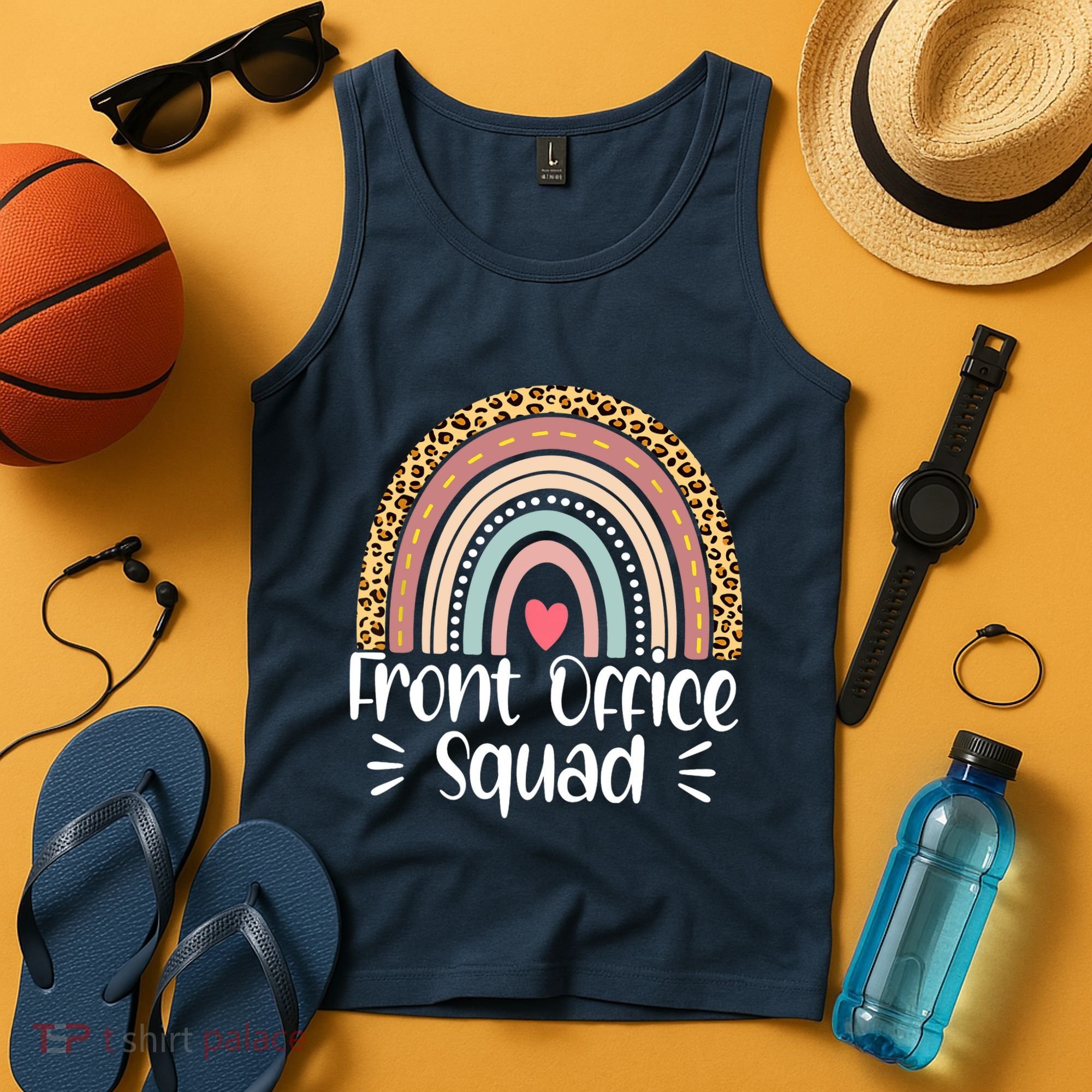 Front Office Squad Administrative Assistant School Secretary Tank Top