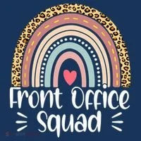 Front Office Squad Administrative Assistant School Secretary Women's Long Sleeve Shirt thumb 2