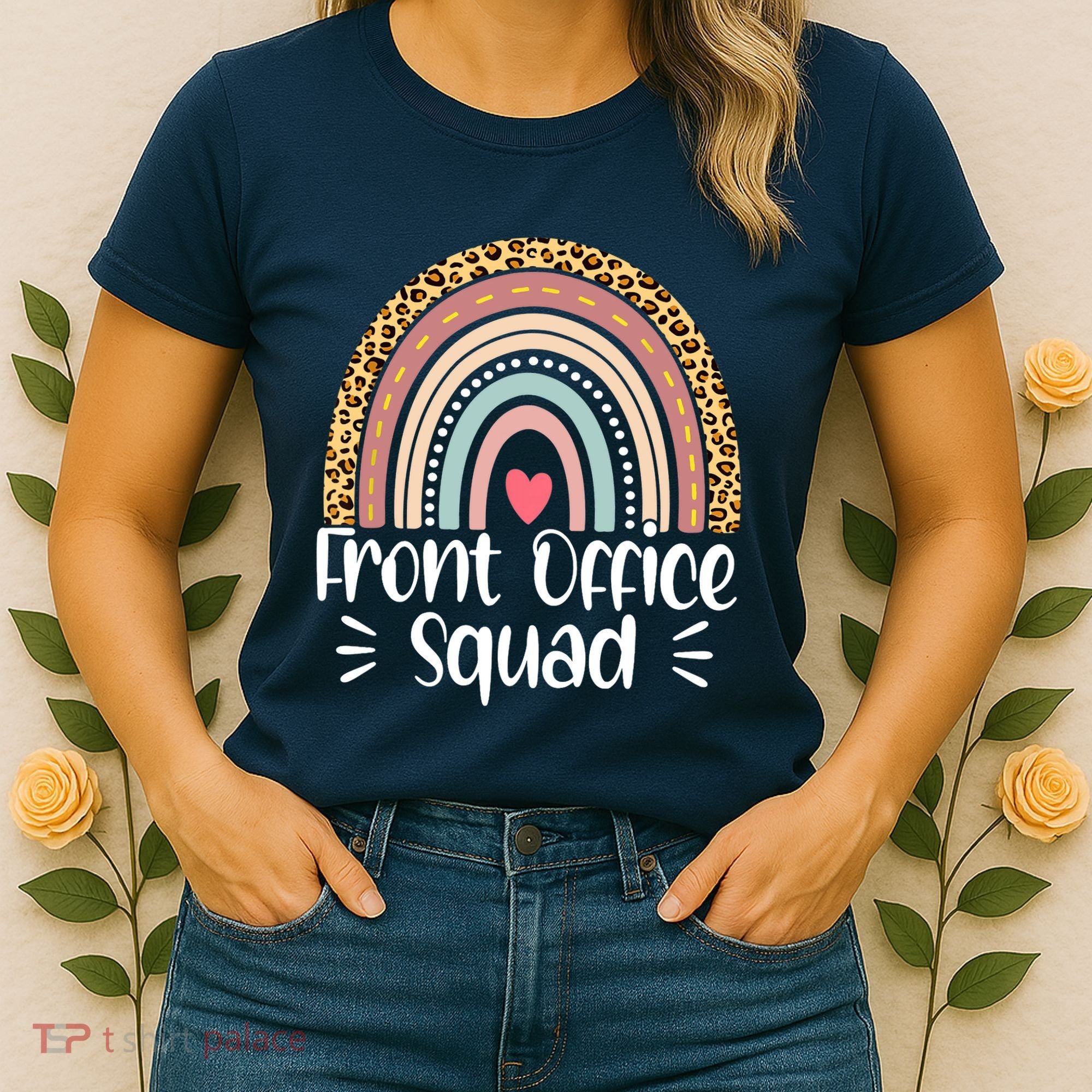 Front Office Squad Administrative Assistant School Secretary Women's T-Shirt