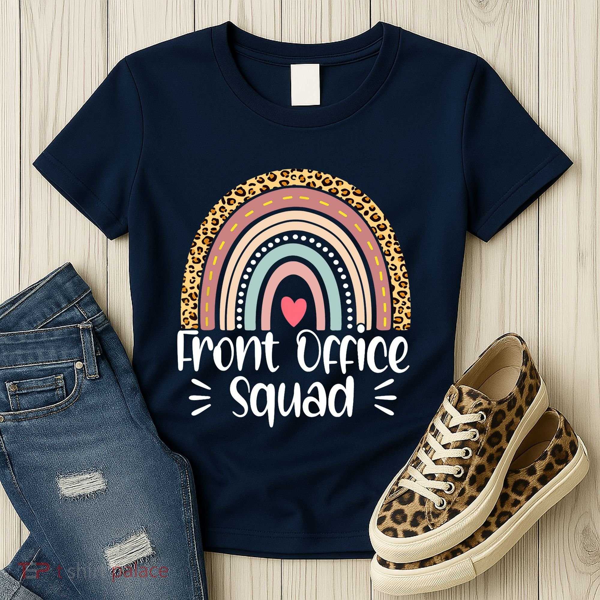 Front Office Squad Administrative Assistant School Secretary Women's T-Shirt