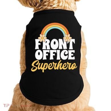 Front Office Superhero Secretary Administrative Assistant Doggie Tank