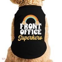 Front Office Superhero Secretary Administrative Assistant Doggie Tank thumb 0