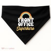 Front Office Superhero Secretary Administrative Assistant USA-Made Doggie Bandana thumb 0