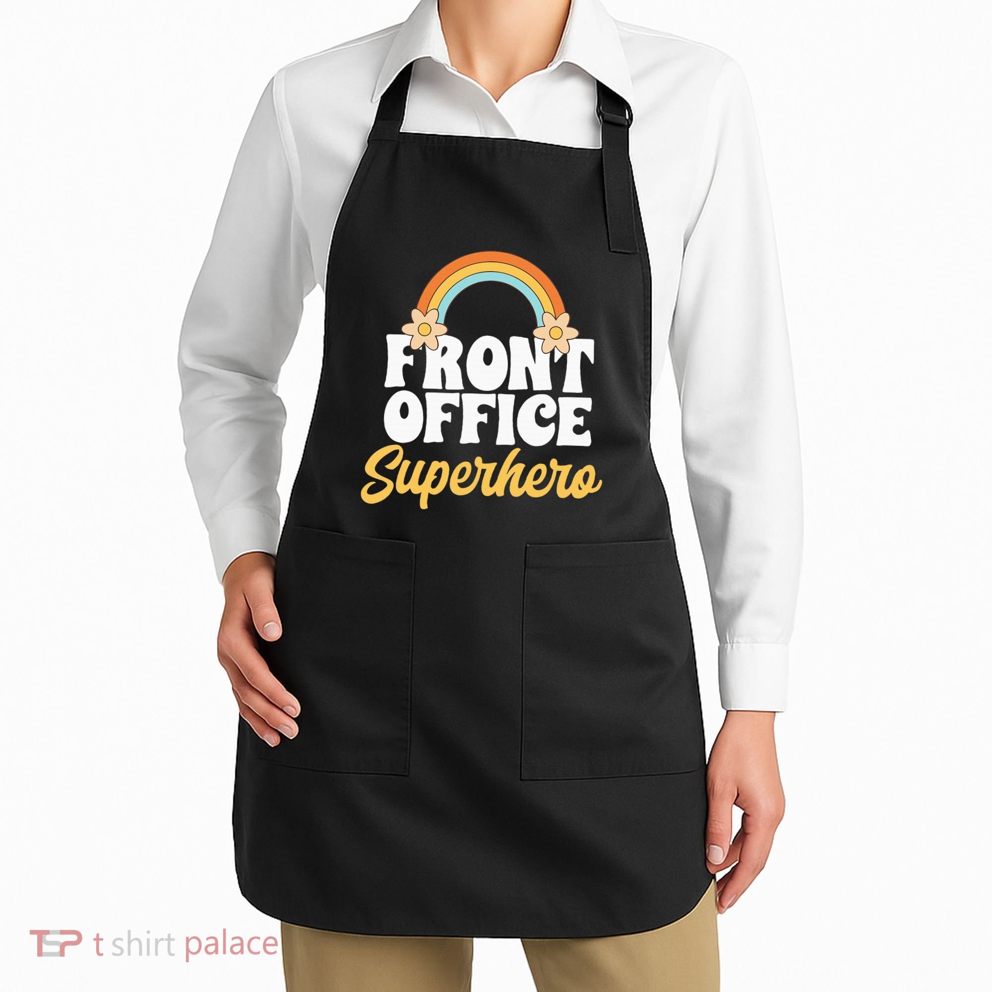 Front Office Superhero Secretary Administrative Assistant Apron