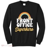 Front Office Superhero Secretary Administrative Assistant Sweatshirt thumb 0