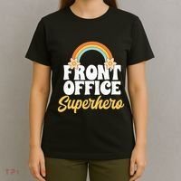 Front Office Superhero Secretary Administrative Assistant T-Shirt thumb 4