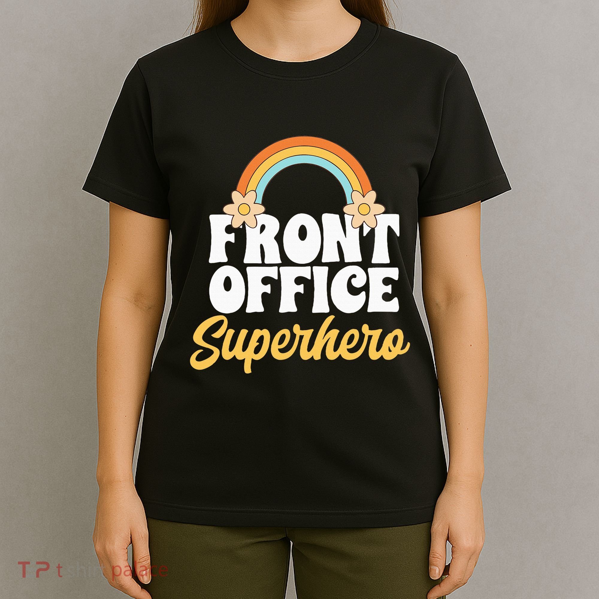 Front Office Superhero Secretary Administrative Assistant T-Shirt