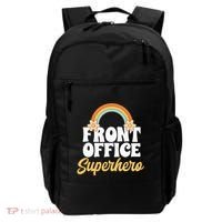 Front Office Superhero Secretary Administrative Assistant Backpack thumb 0
