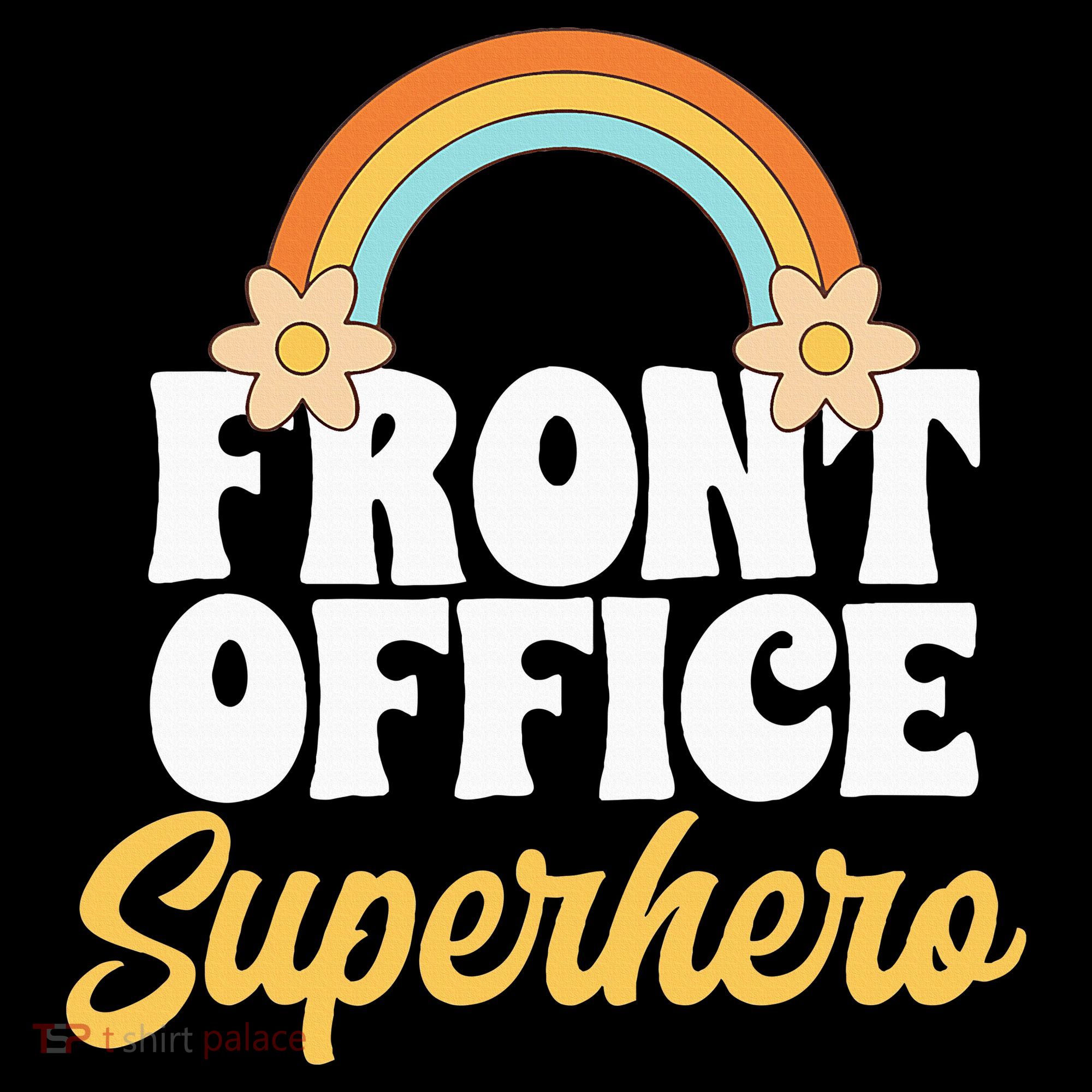 Front Office Superhero Secretary Administrative Assistant Button