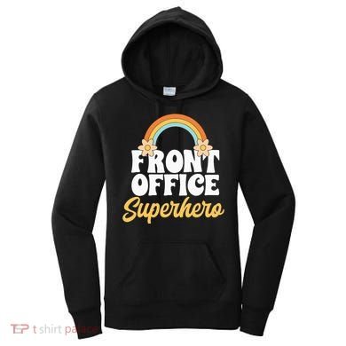 Front Office Superhero Secretary Administrative Assistant Women's Hoodie