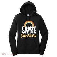 Front Office Superhero Secretary Administrative Assistant Women's Hoodie thumb 0