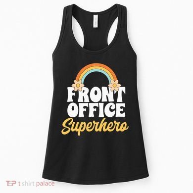Front Office Superhero Secretary Administrative Assistant Women's Tank Top
