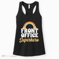 Front Office Superhero Secretary Administrative Assistant Women's Tank Top thumb 0