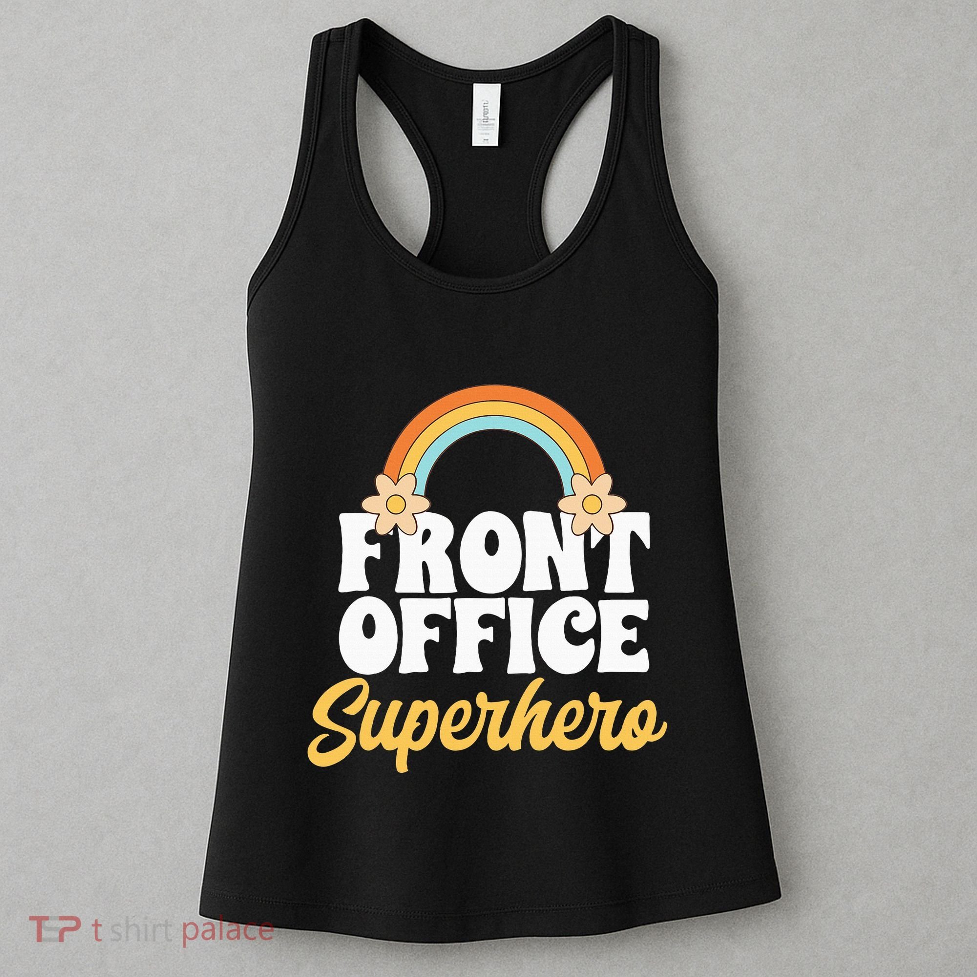 Front Office Superhero Secretary Administrative Assistant Women's Tank Top