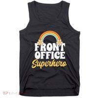 Front Office Superhero Secretary Administrative Assistant Tank Top thumb 0